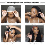 Comment porter une perruque avec bandeau ?