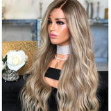 Perruque lace blonde