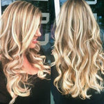 Extension cheveux clip blond 