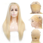 Perruque blonde platine